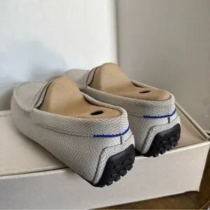 NIB Rothy’s Light Grey Herringbone Driving Loafers - Men’s 8.5 (fits Women’s 10) m_682a544ab6af92ec686fdffc.jpg main image 3